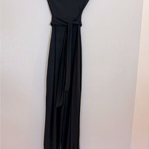 Chic Black Sleeveless Jumpsuit